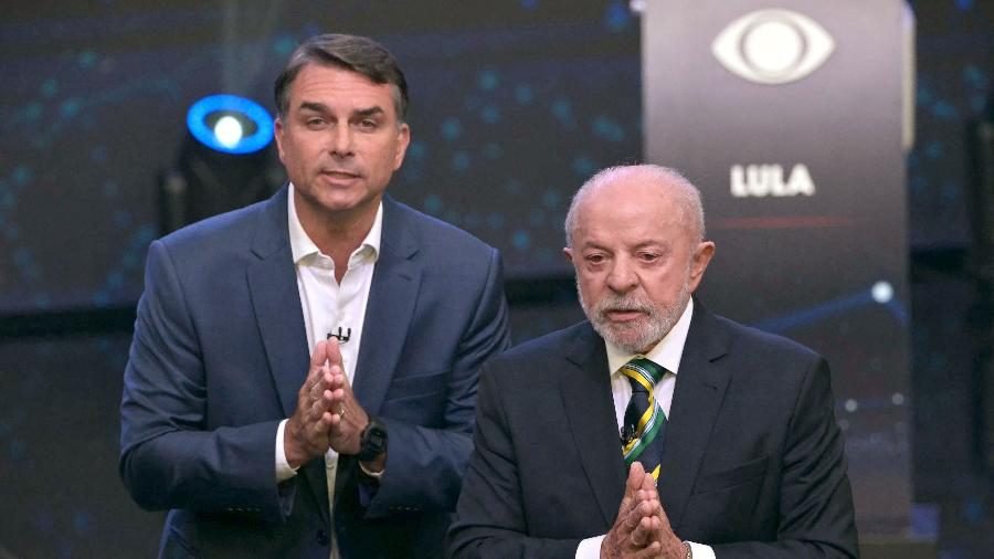 Flávio Bolsonaro (PL) e Lula (PT)… - Veja mais em https://noticias.uol.com.br/politica/ultimas-noticias/2026/10/19/lula-da-uma-semana-para-flavio-abrir-sigilo-bancario.ghtm?cmpid=copiaecola