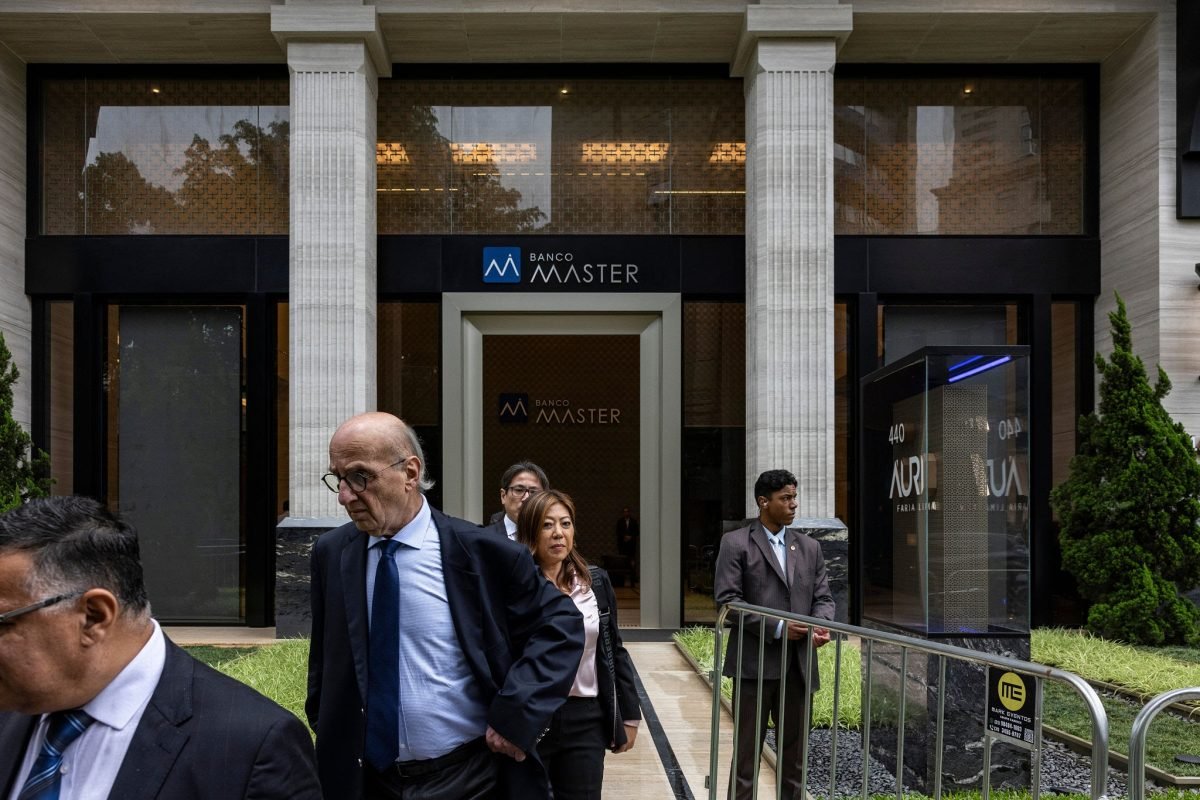 Sede do Banco Master em meio a investigações