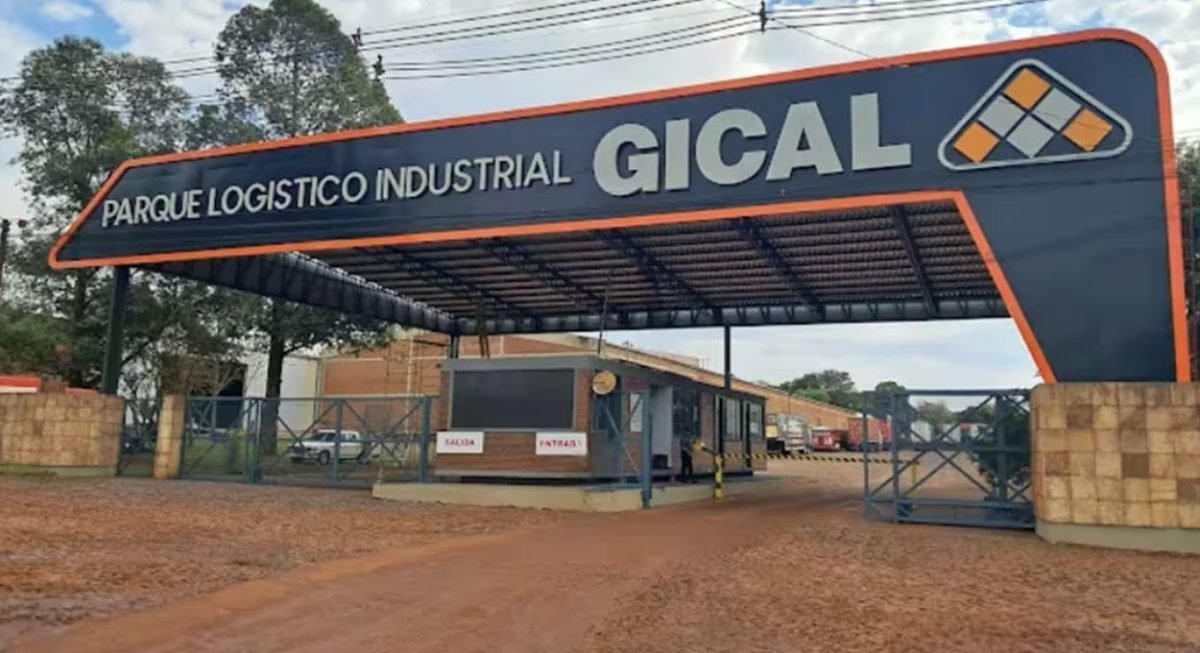 Parque Logístico Industrial Gical, em Ciudad del Este, segunda maior cidade do Paraguai.