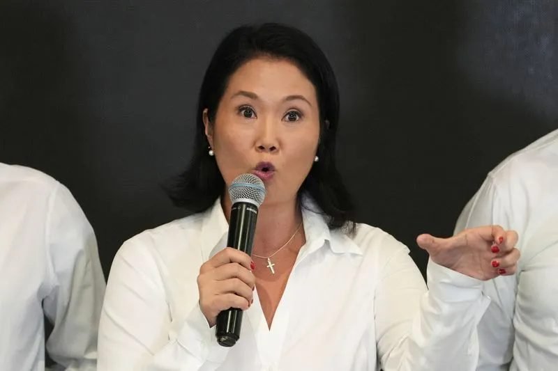 Presidente do Peru Keiko Fujimori em Lima